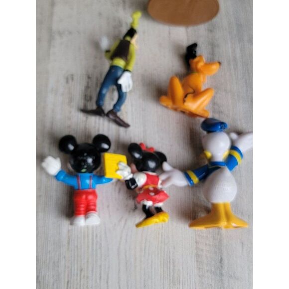 Minnie Mouse school teacher Donald Duck Goofy Pluto shovel set play figure toy P - Picture 8 of 10